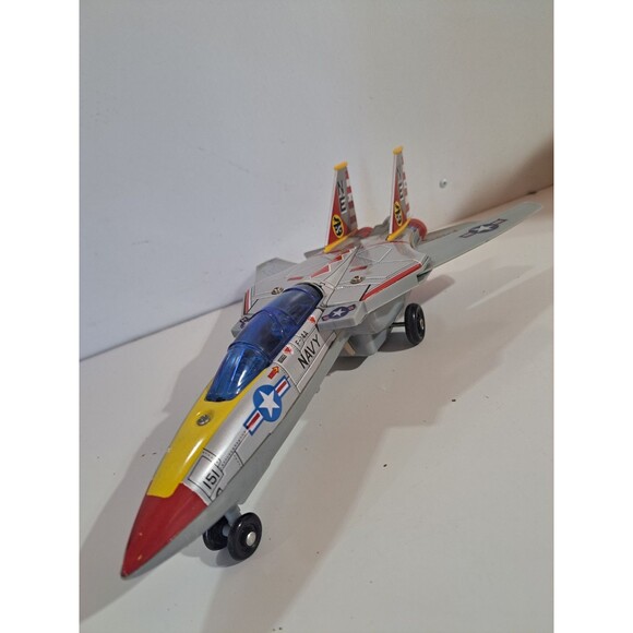 Son Ai SA-151 Tinplate United States Navy F-14 Tomcat Fighter Jet Airplane